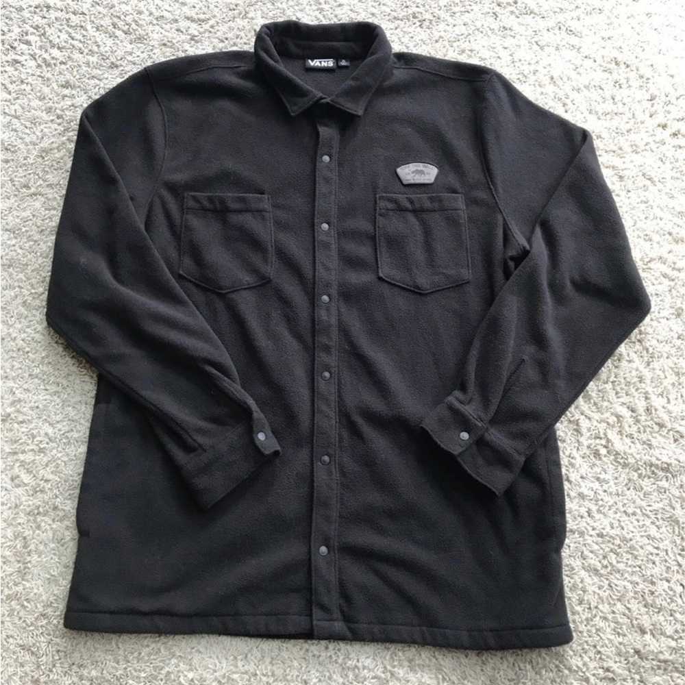 Vans Fleece Button Down Shirt